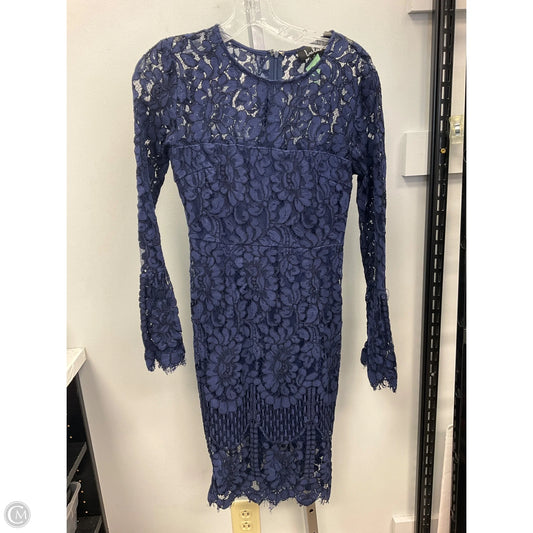 Dress Party Short By Lulus In Blue, Size: S