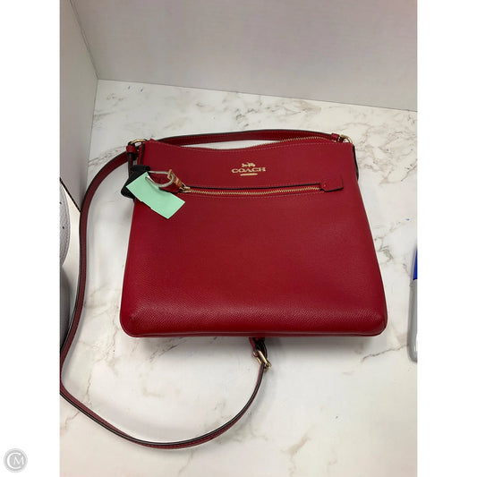 Crossbody Designer By Coach, Size: Large