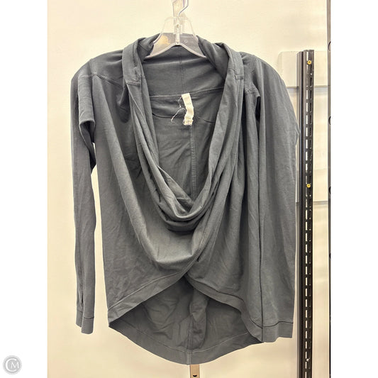 Athletic Top Long Sleeve Crewneck By Lululemon In Black, Size: 6