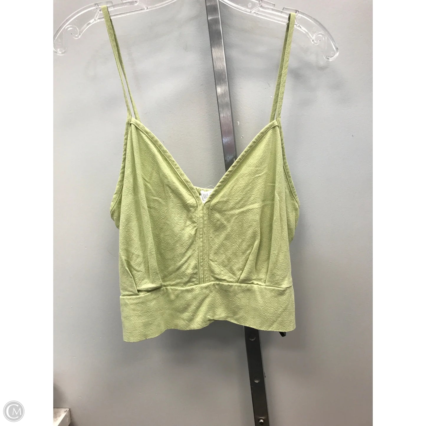 Top Sleeveless By Sienna Sky In Green, Size: L