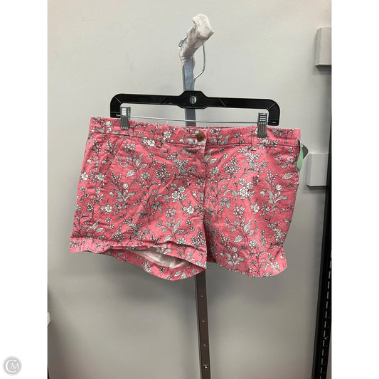 Shorts By Gap In Pink & White, Size: 12