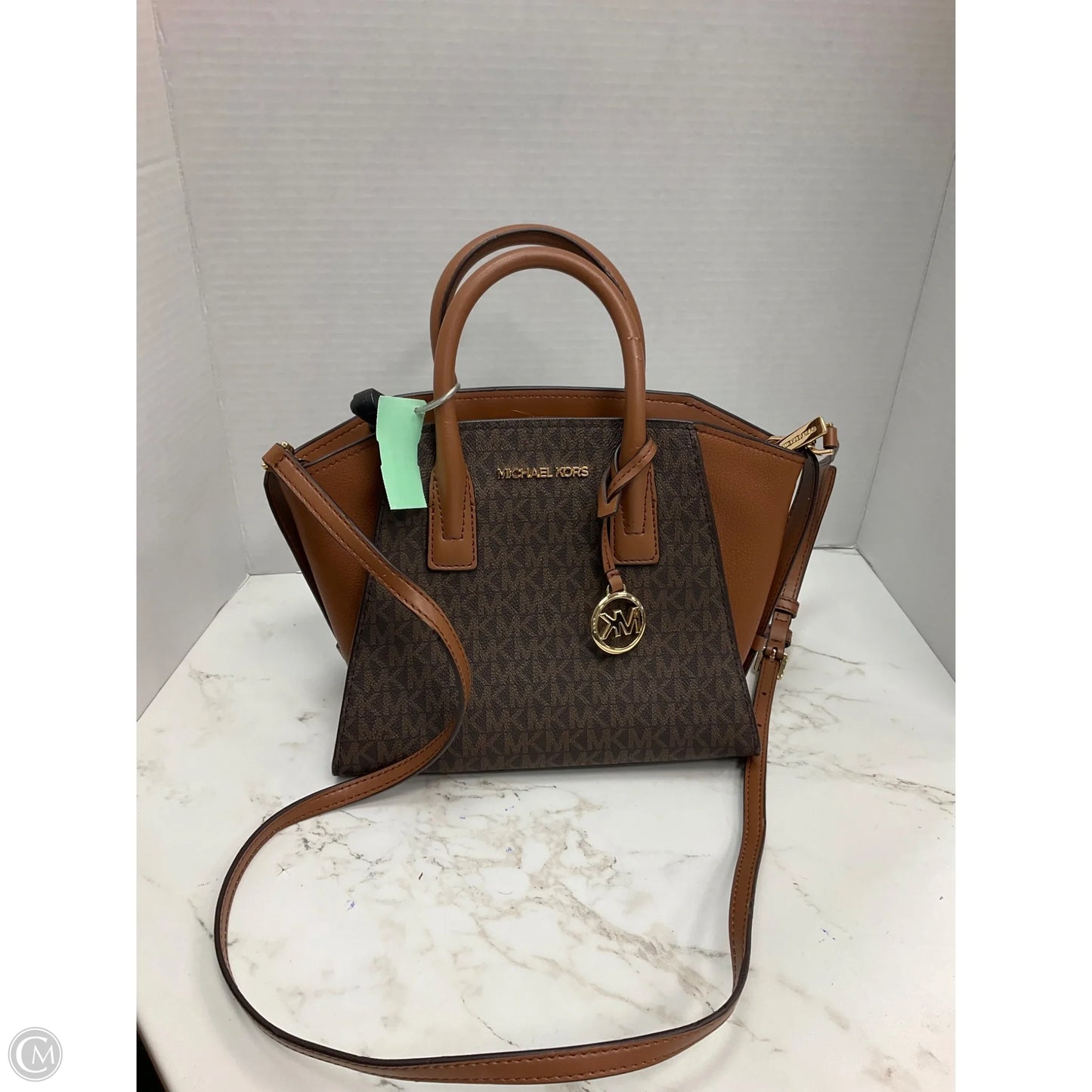 Crossbody Designer By Michael Kors, Size: Medium