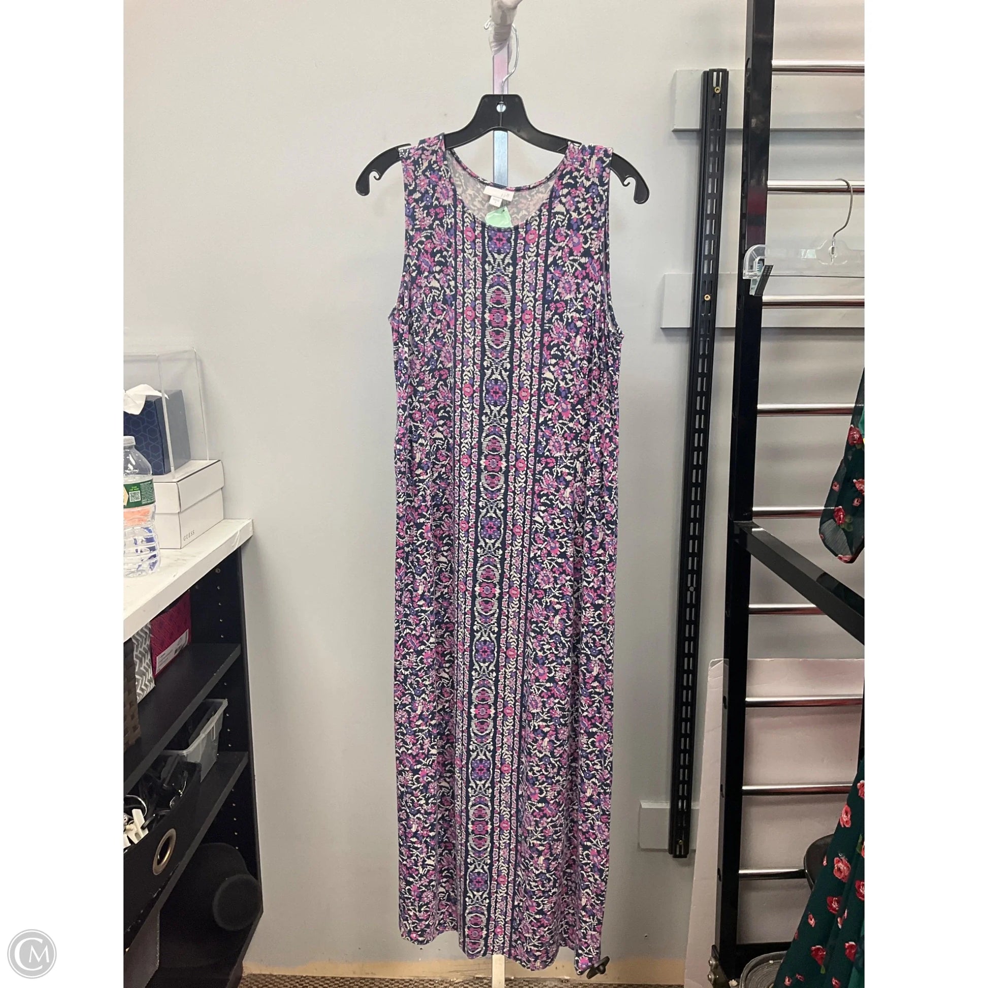 midi jjill dresses Tiered Midi Dress