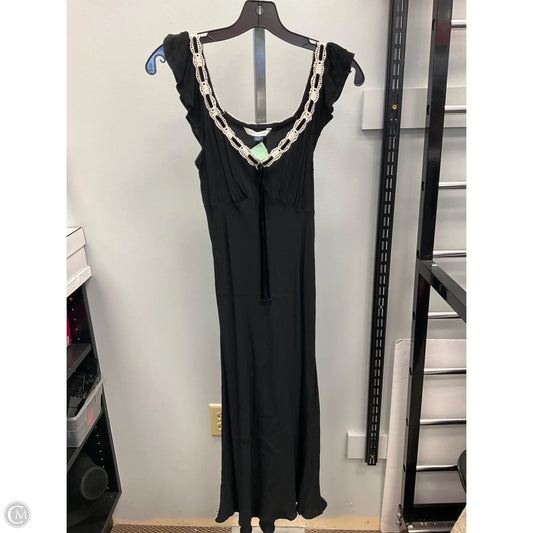 Dress Casual Midi By American Eagle In Black, Size: S