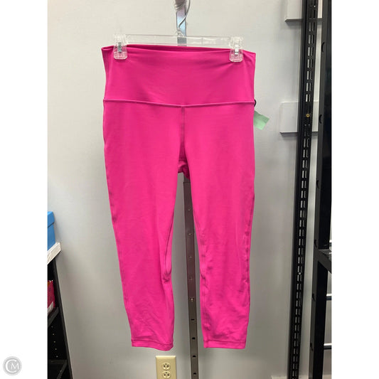 Athletic Leggings By Lululemon In Pink, Size: 10