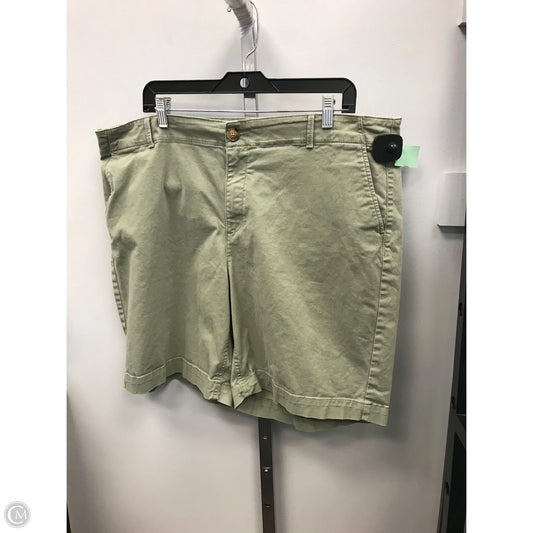 Shorts By Loft In Green, Size: 18