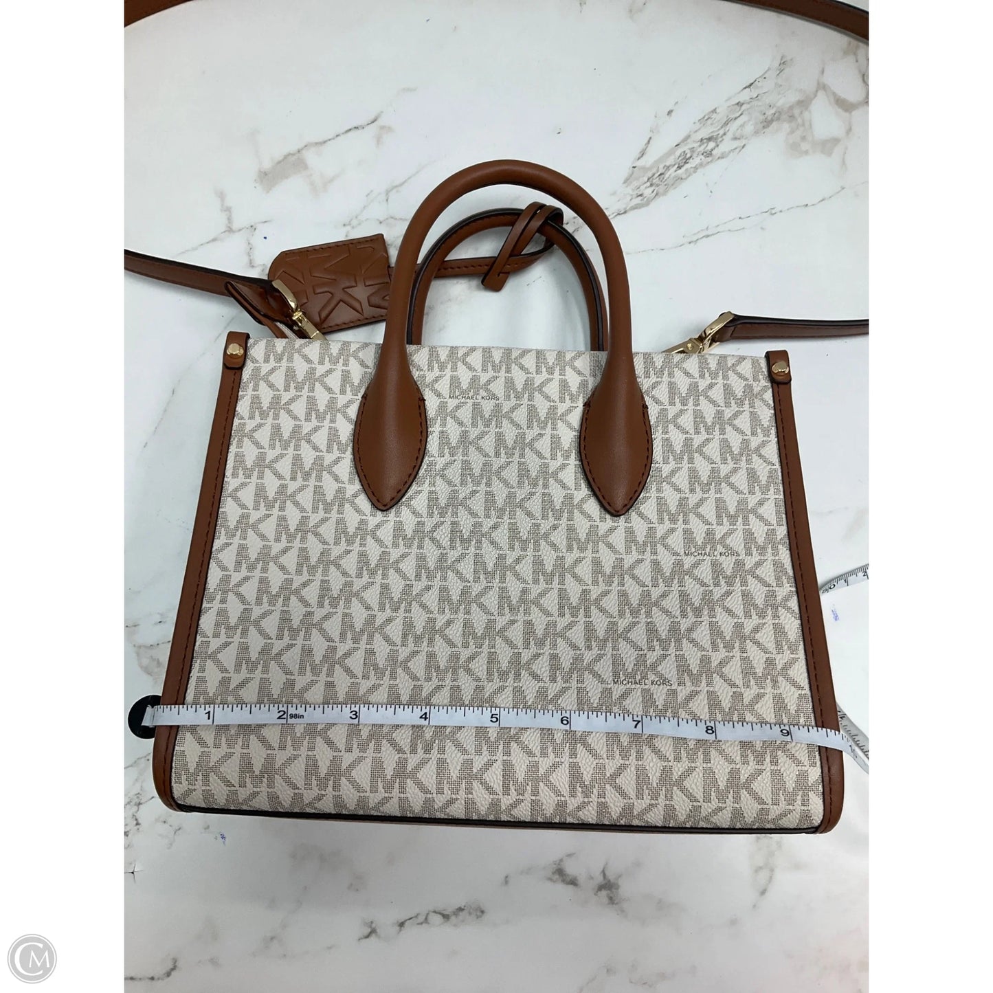 Crossbody Designer By Michael Kors, Size: Medium