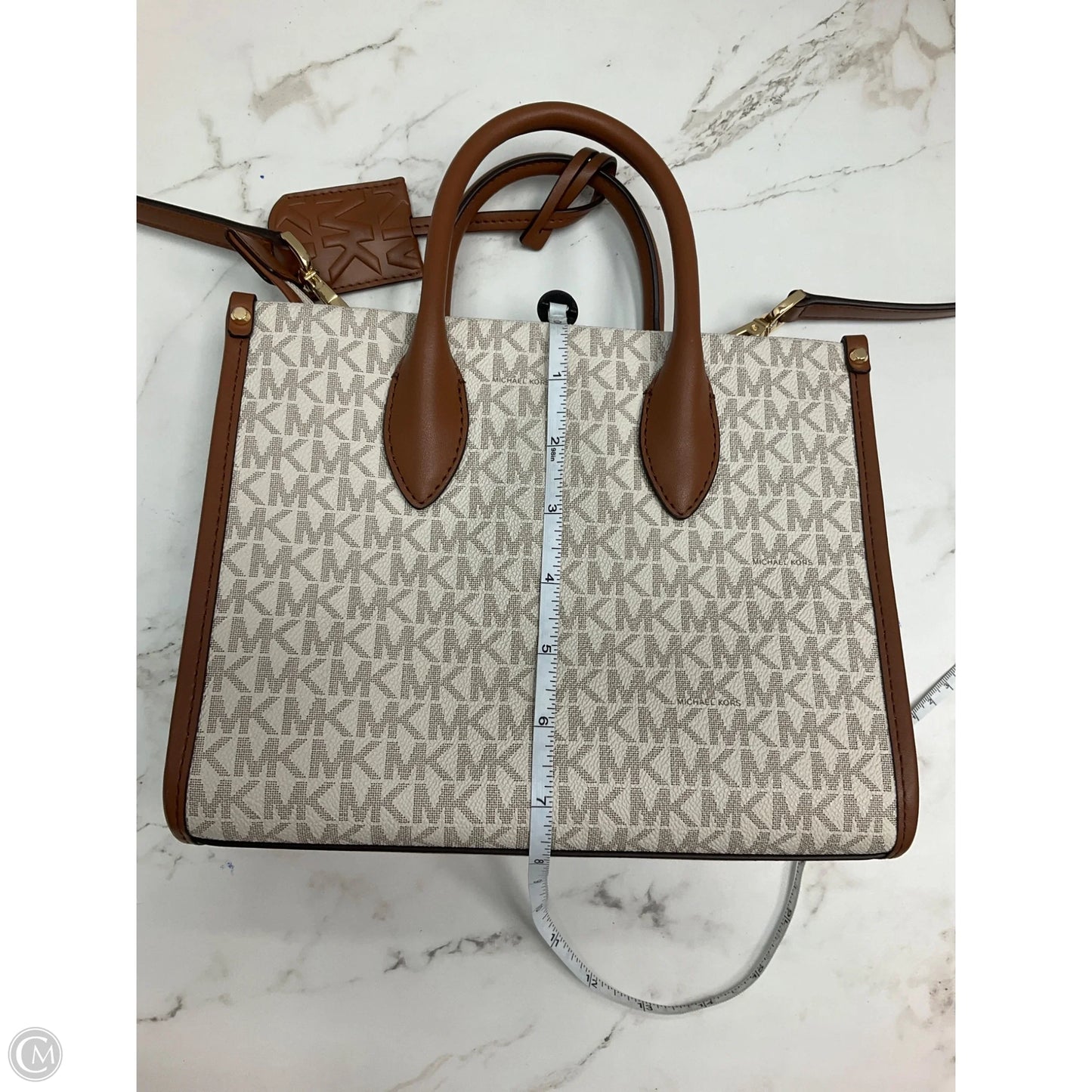 Crossbody Designer By Michael Kors, Size: Medium