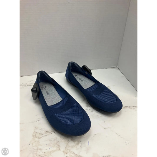 Shoes Flats By Clarks In Blue, Size: 8
