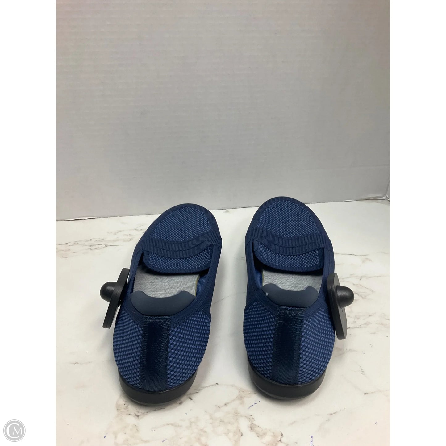 Shoes Flats By Clarks In Blue, Size: 8