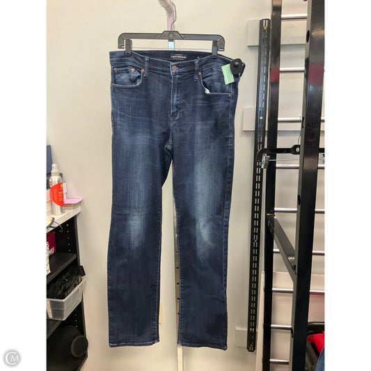 Jeans Straight By Lucky Brand In Blue, Size: 16