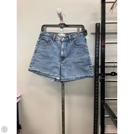 Shorts By Abercrombie And Fitch In Blue Denim, Size: 10