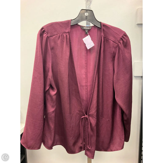 Bolero By Express In Maroon, Size: L