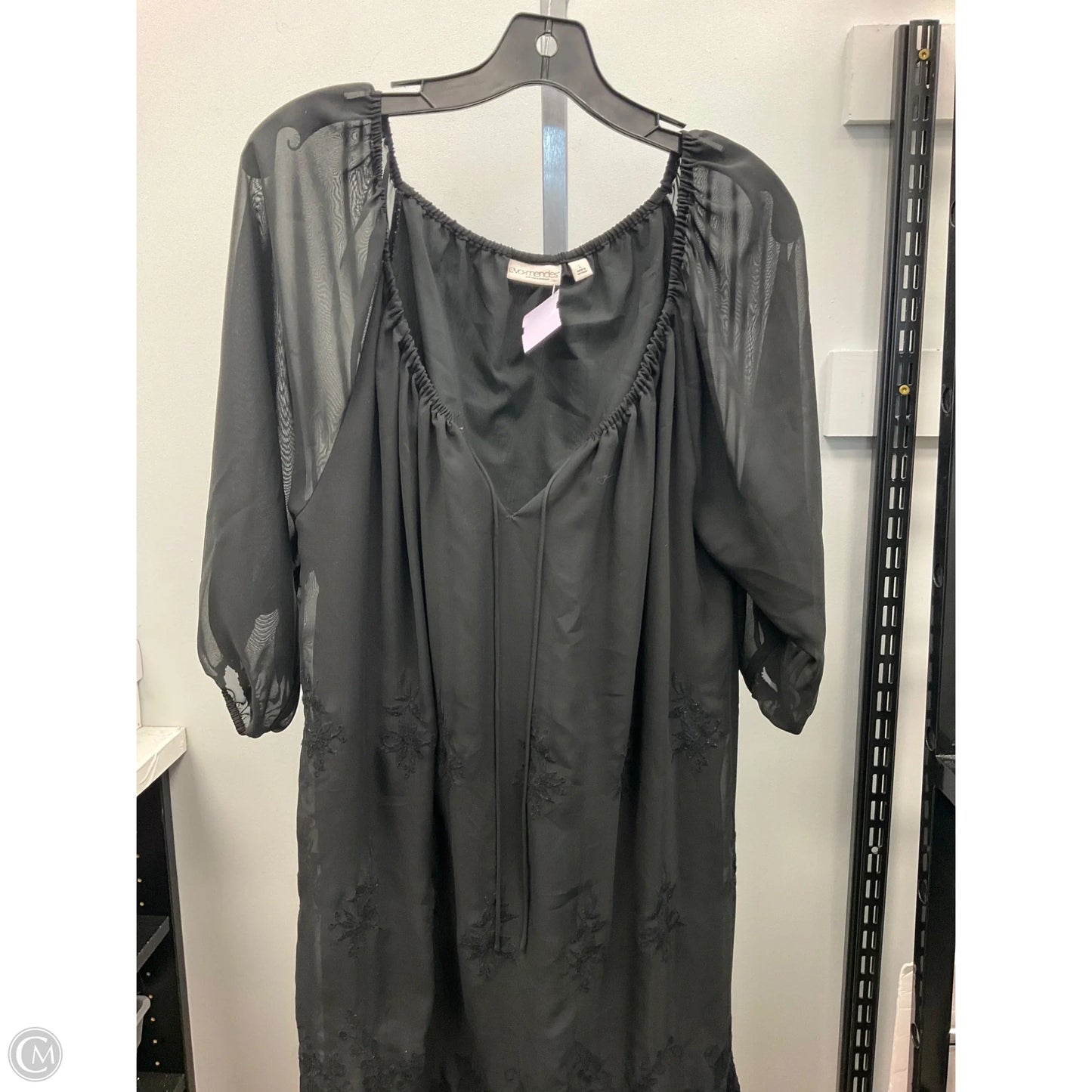Dress Casual Short By Eva Mendes In Black, Size: L