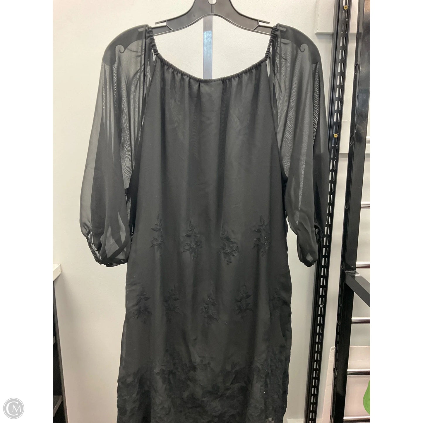 Dress Casual Short By Eva Mendes In Black, Size: L