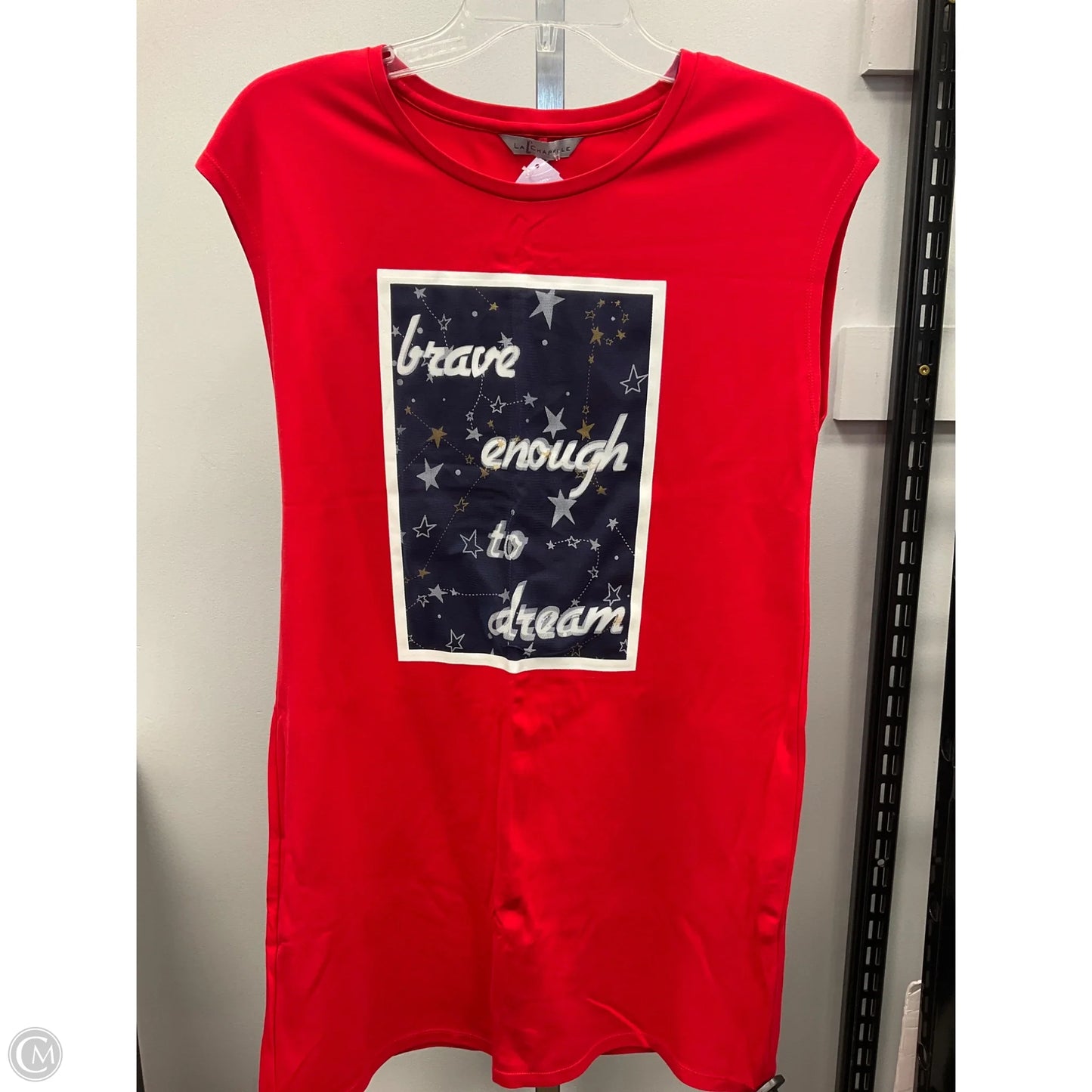 Dress Casual Short By Clothes Mentor In Blue & Red & White, Size: 8