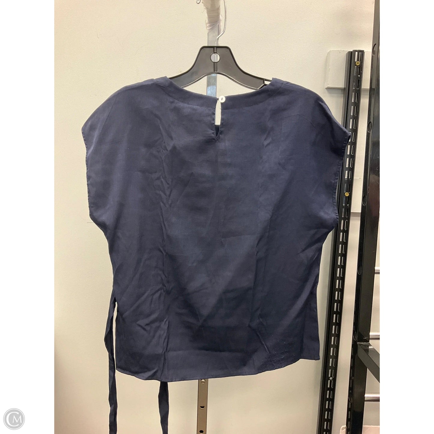 Top Sleeveless By Clothes Mentor In Blue, Size: L