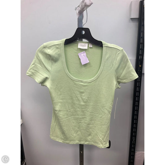 Top Short Sleeve Basic By Cyrus In Green, Size: S