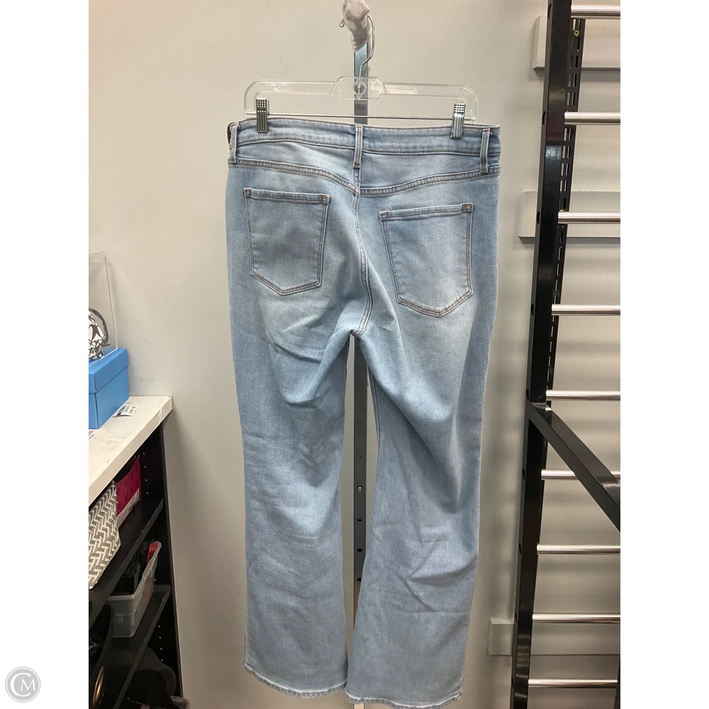 Jeans Flared By Old Navy In Blue, Size: 12