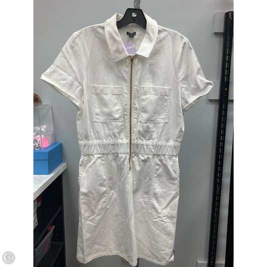 Dress Casual Short By J. Crew In White Denim, Size: 10