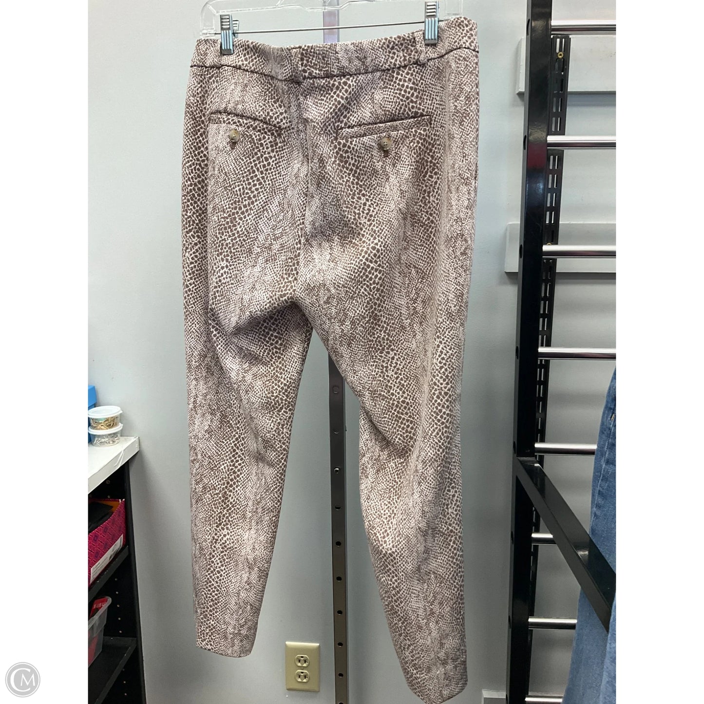 Pants Dress By Banana Republic In Snakeskin Print, Size: 10