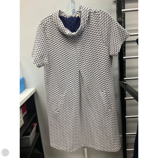 Dress Casual Short By Tyler Boe In Blue & White, Size: L
