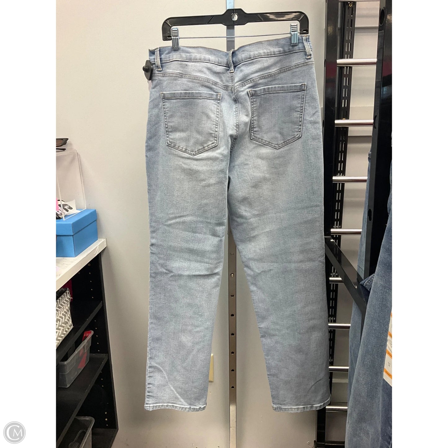 Jeans Straight By Gloria Vanderbilt In Blue, Size: 14