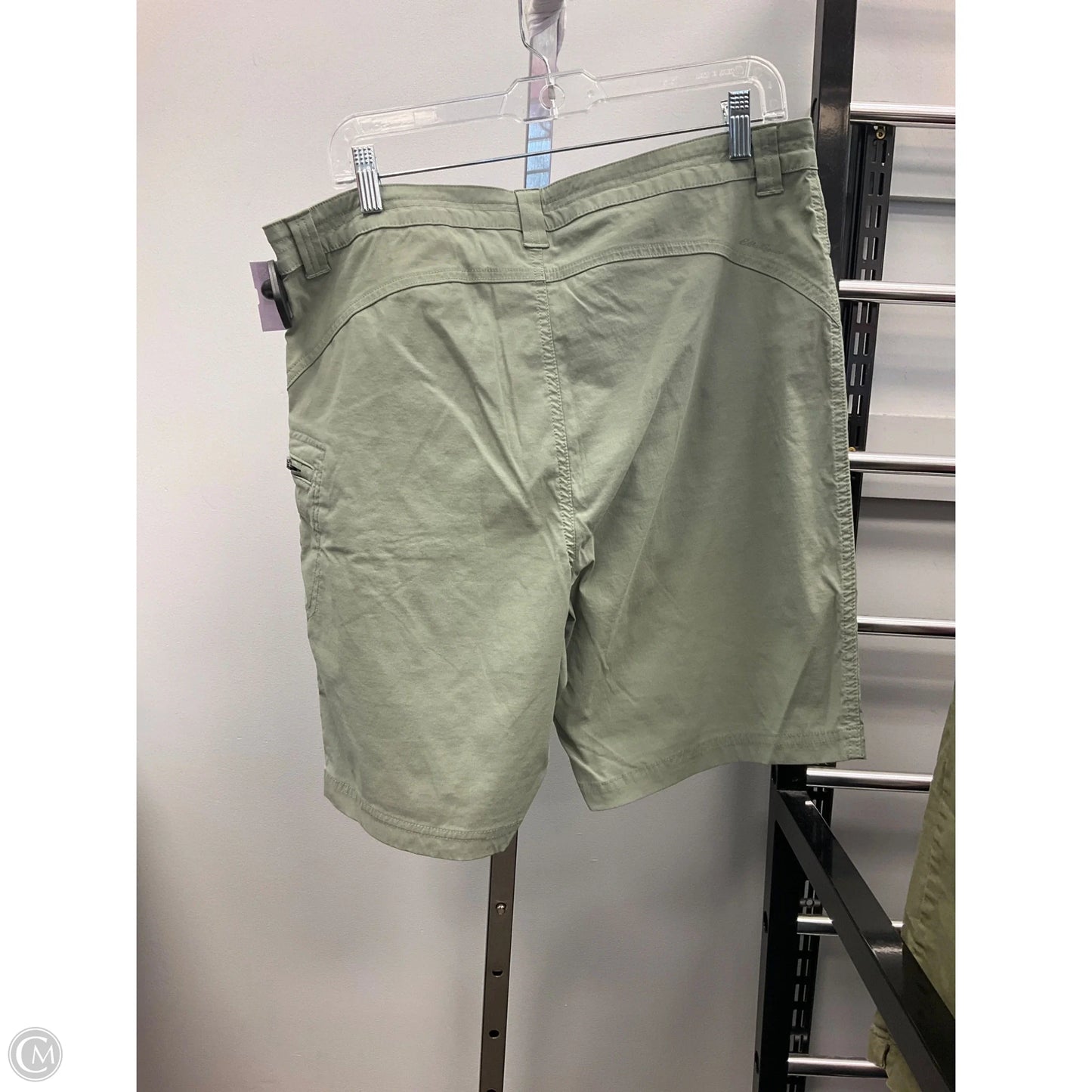 Shorts By Eddie Bauer In Green, Size: 14