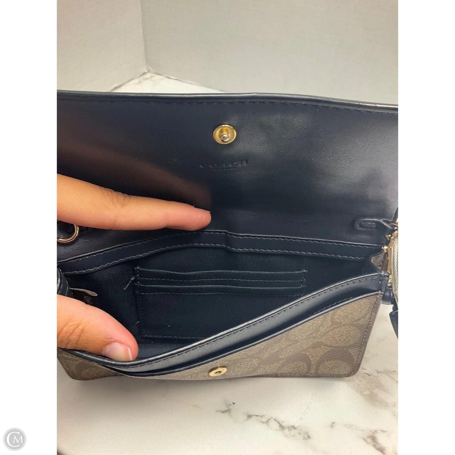 Wristlet Designer By Coach, Size: Medium