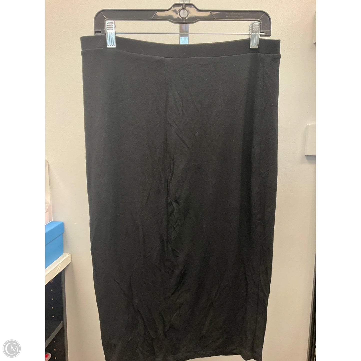 Skirt Midi By Matty M In Black, Size: L