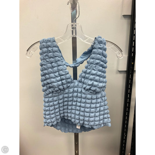 Top Sleeveless By Clothes Mentor In Blue, Size: Xl