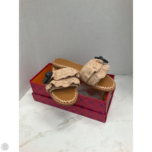 Sandals Designer By Tory Burch In Tan, Size: 10.5
