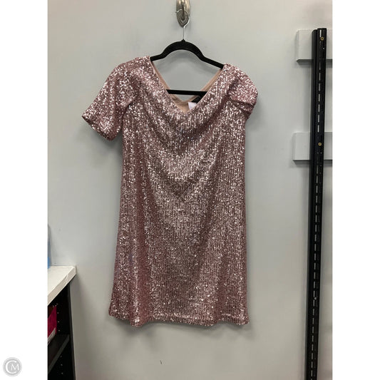 Dress Party Short By Ann Taylor In Pink, Size: 0p