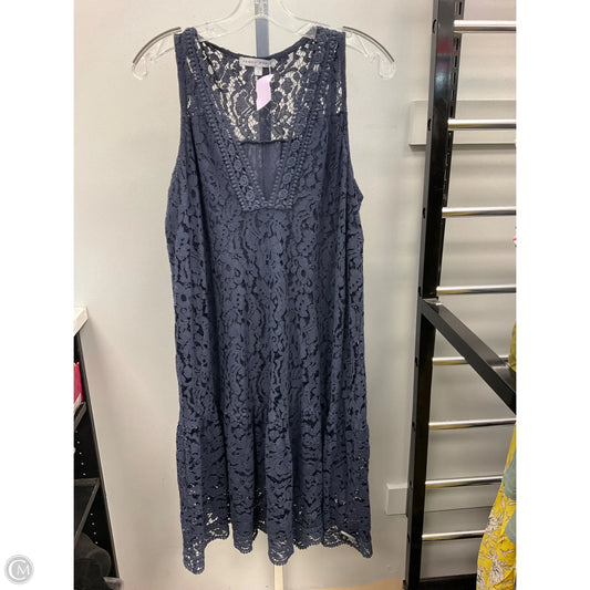 Dress Casual Short By Tempo Paris In Blue, Size: S