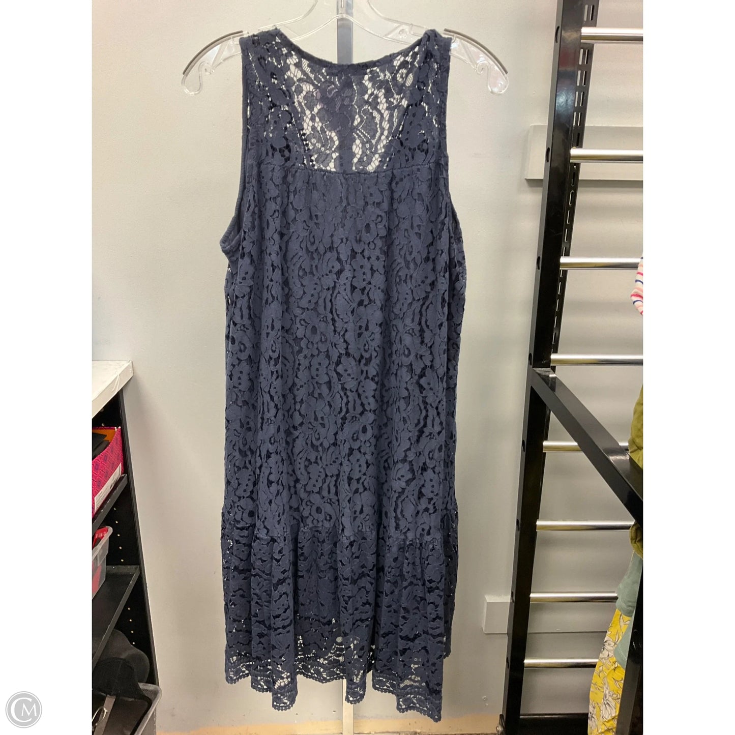 Dress Casual Short By Tempo Paris In Blue, Size: S