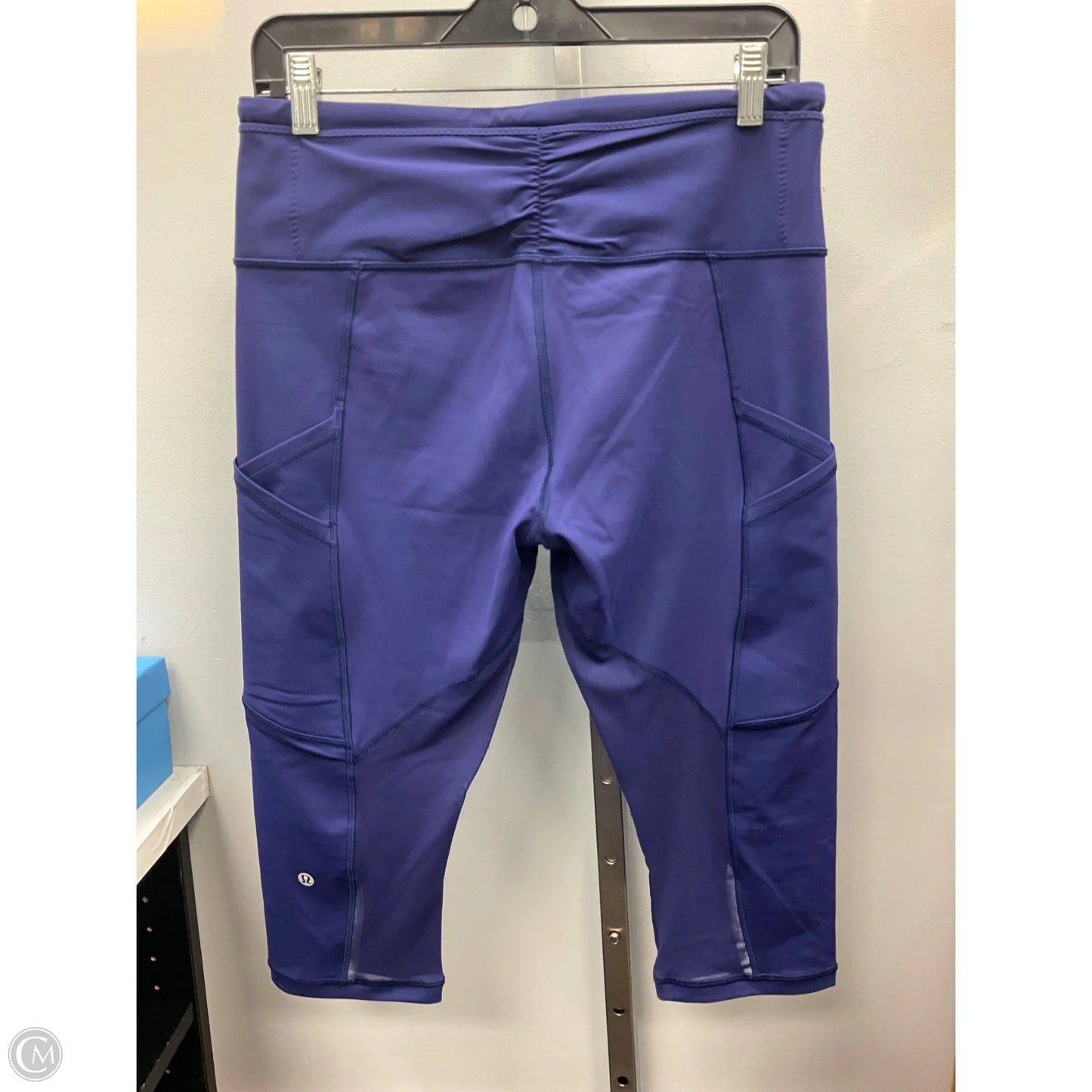 Athletic Leggings By Lululemon In Blue, Size: 10