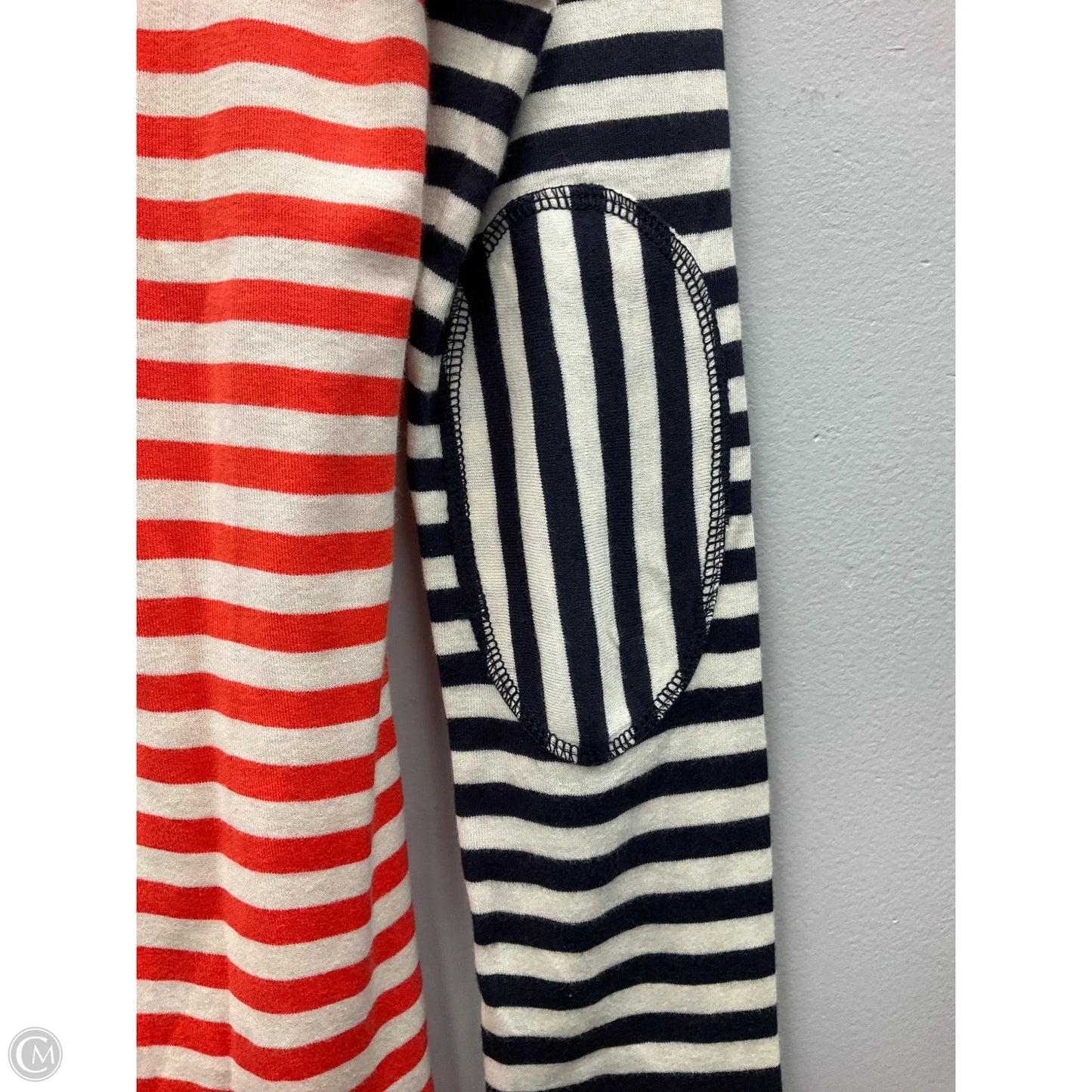 Top Long Sleeve Designer By Tory Burch In Striped Pattern, Size: S