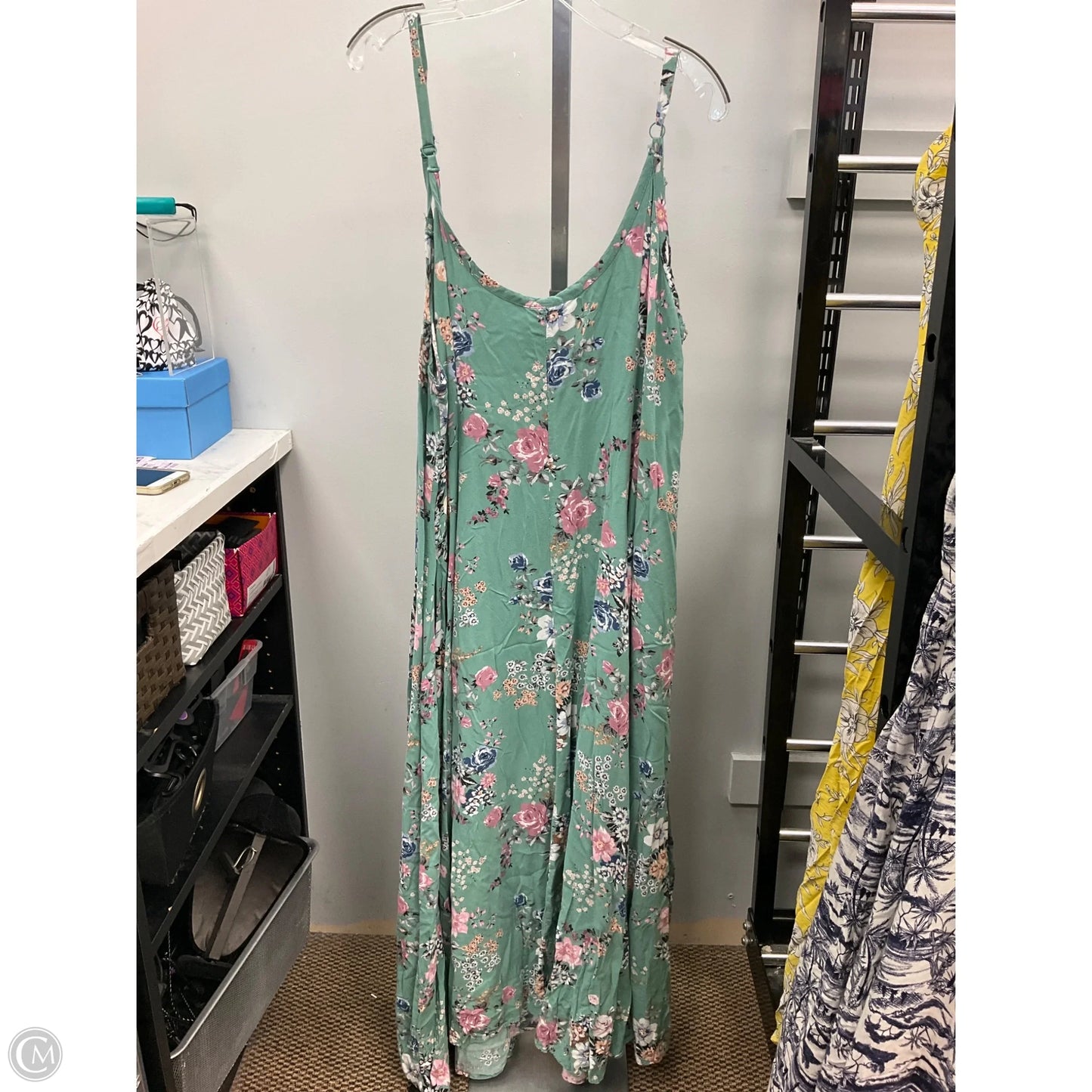 Dress Casual Maxi By Torrid In Green, Size: 3x