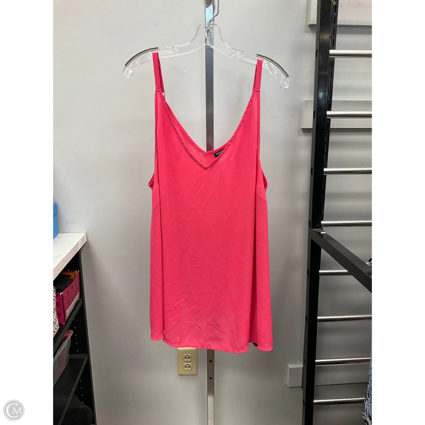 Top Sleeveless By Torrid In Pink, Size: 3x