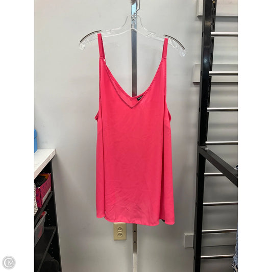 Top Sleeveless By Torrid In Pink, Size: 3x