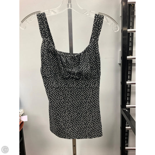 Top Sleeveless By Ann Taylor In Polkadot Pattern, Size: Xs
