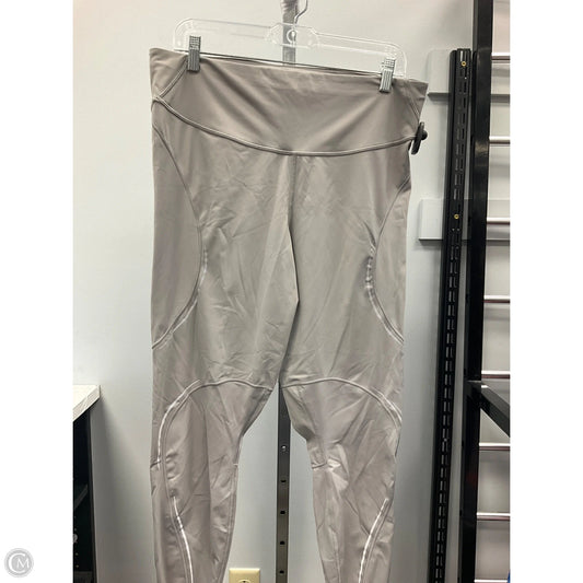Athletic Leggings By Lululemon In Grey, Size: 14