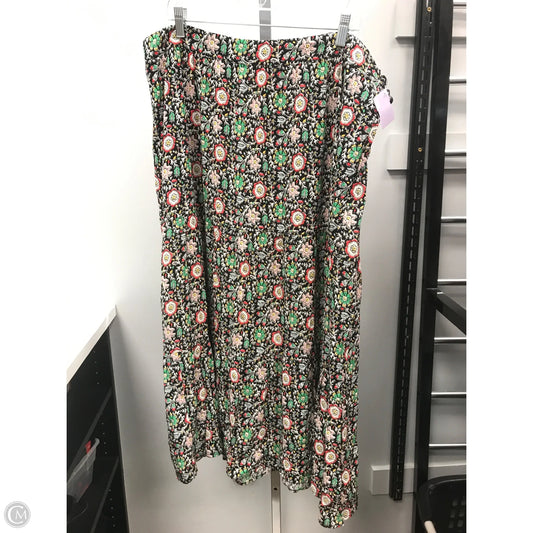 Skirt Midi By Boden In Black, Size: 20