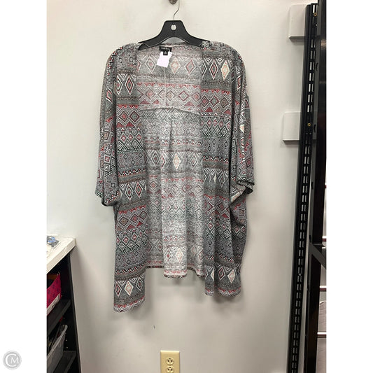 Cardigan By Torrid In Black & Pink, Size: 4x