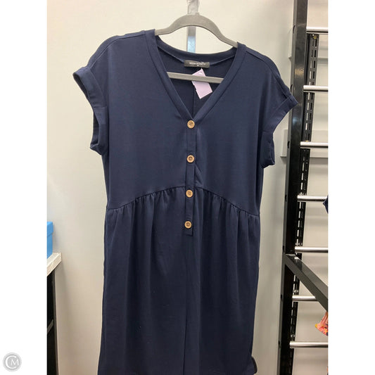 Dress Casual Short By Merokeety In Blue, Size: M