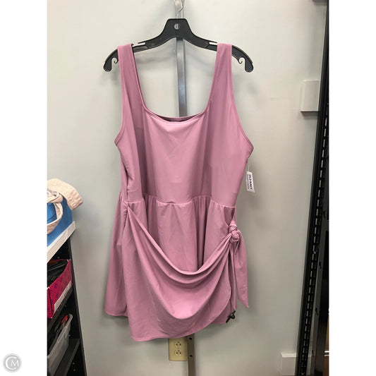 Athletic Dress By Old Navy In Purple, Size: 4x