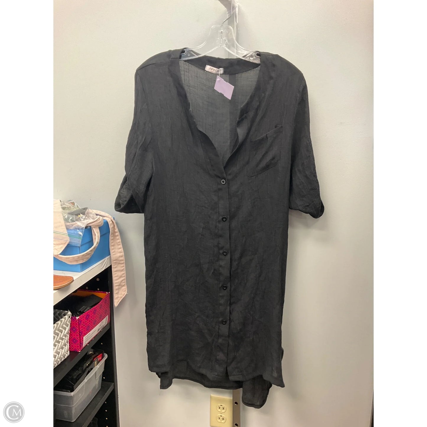 Dress Casual Short By Aimage In Black, Size: L
