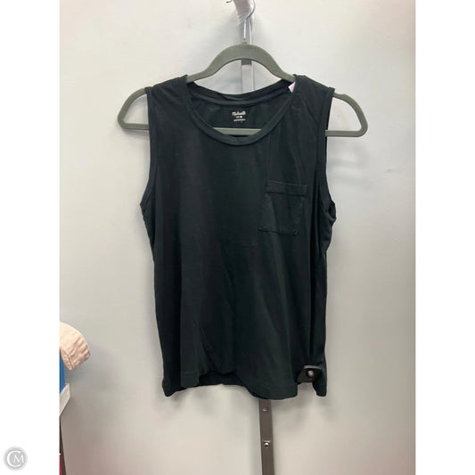 Tank Top By Madewell In Black, Size: M