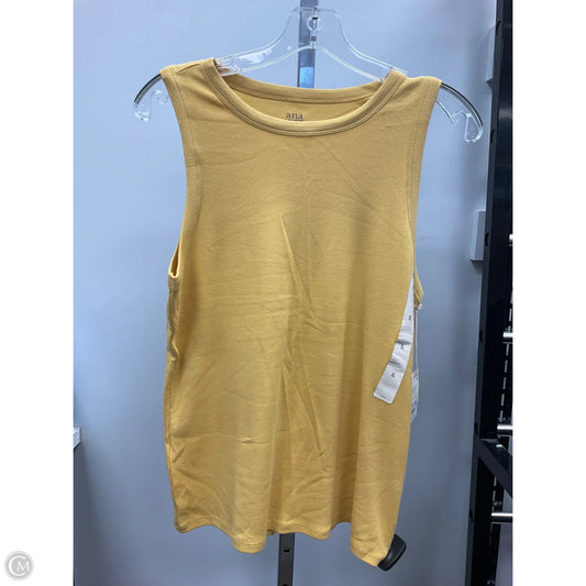 Tank Top By Ana In Yellow, Size: Xl