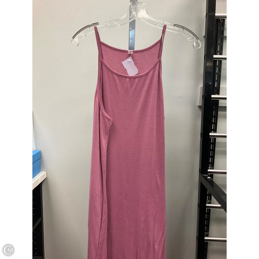 Dress Casual Maxi By Clothes Mentor In Pink, Size: Xl